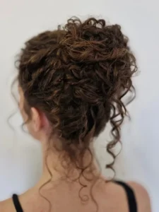 Curly Updo Hairstyle
