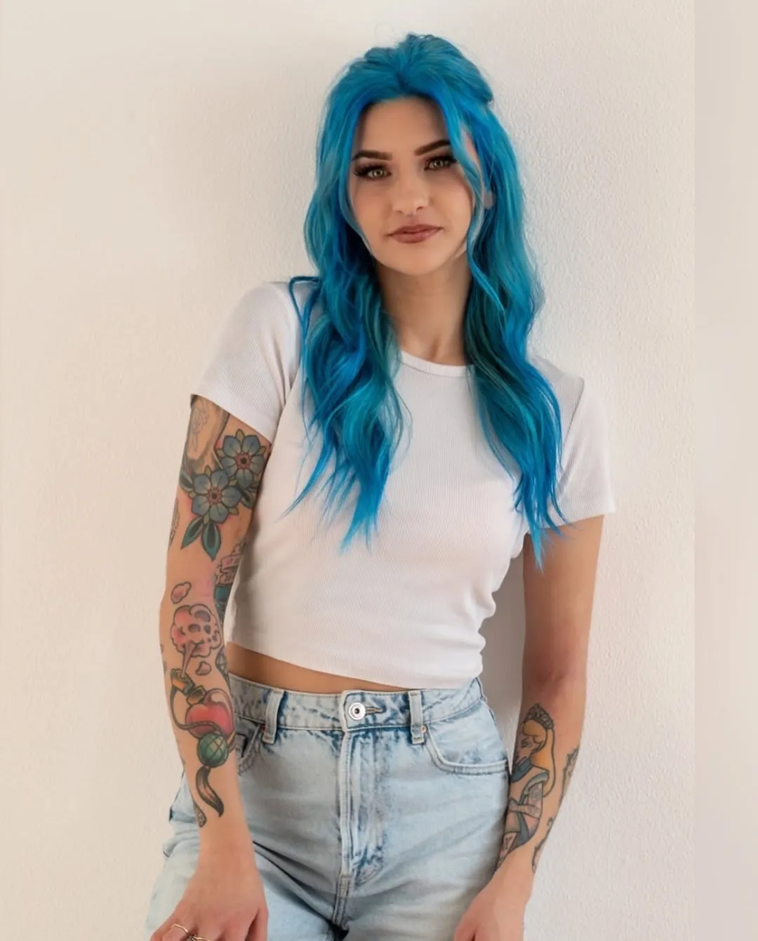 Azure Blue Hair