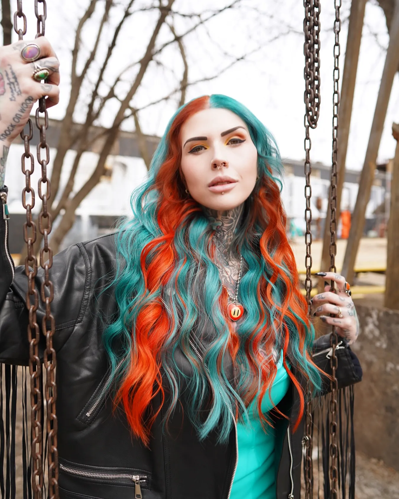 Bold Color Mix Hair