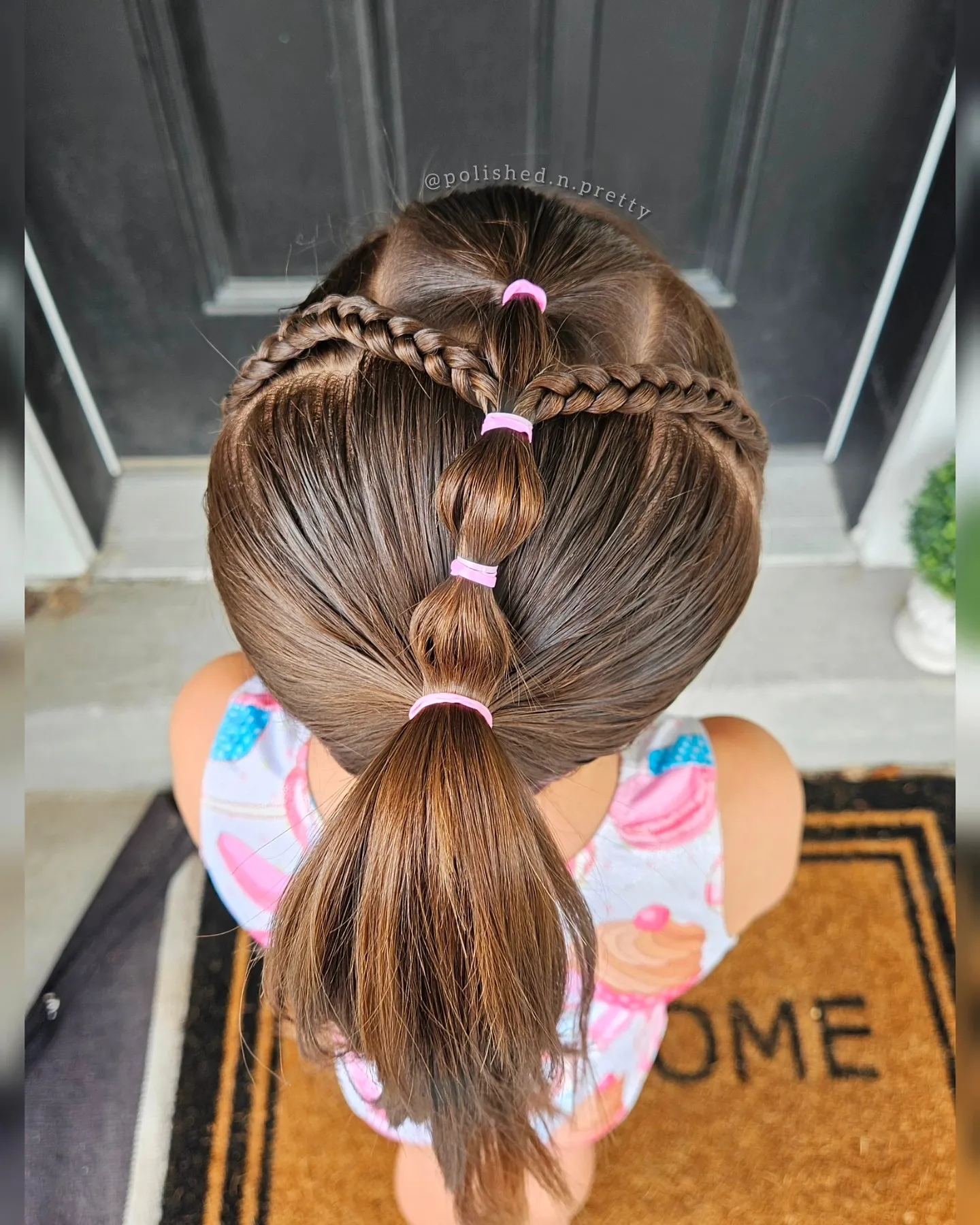 Bubble Ponytail Fun