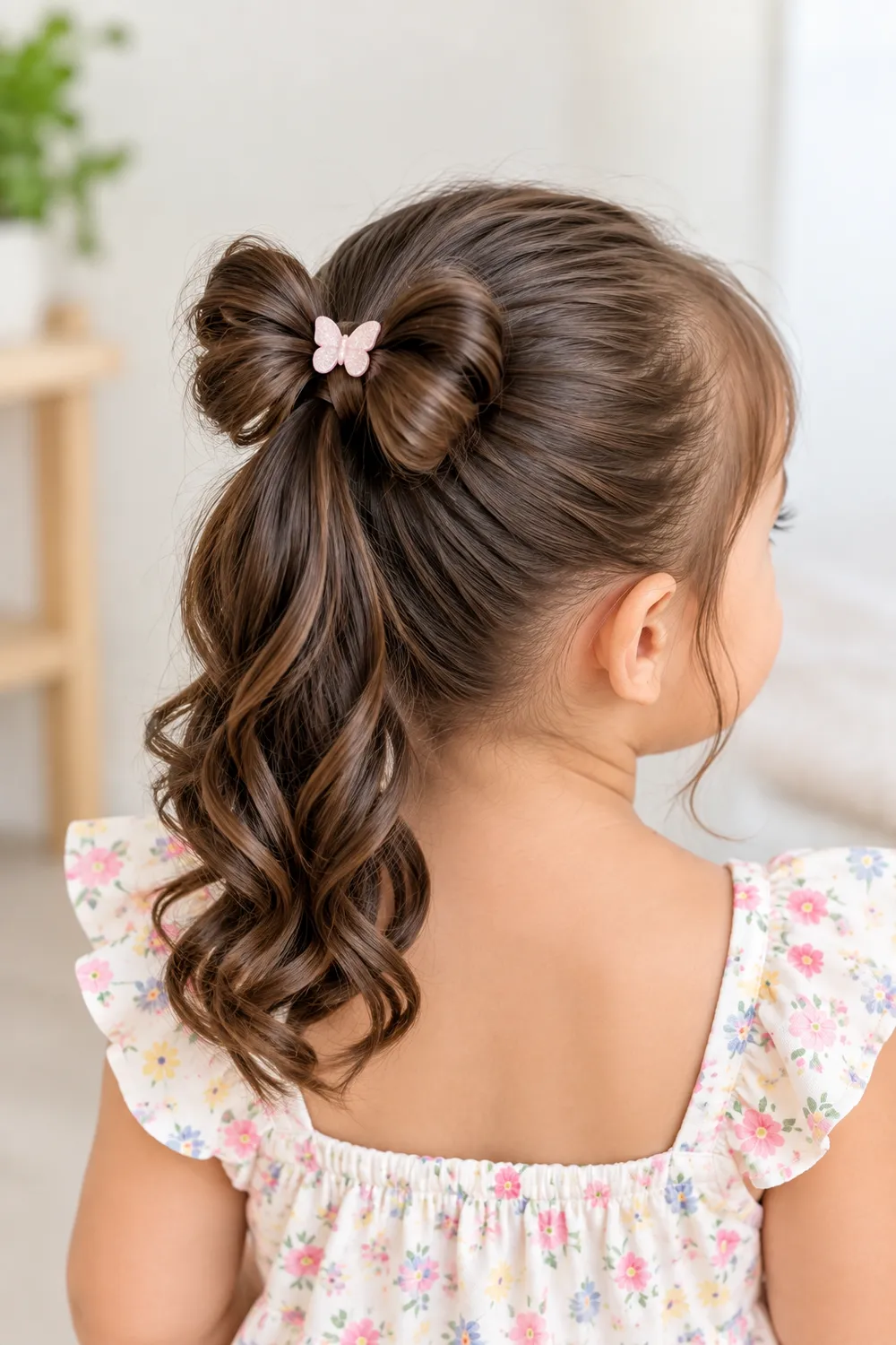 Butterfly Wing Ponytails