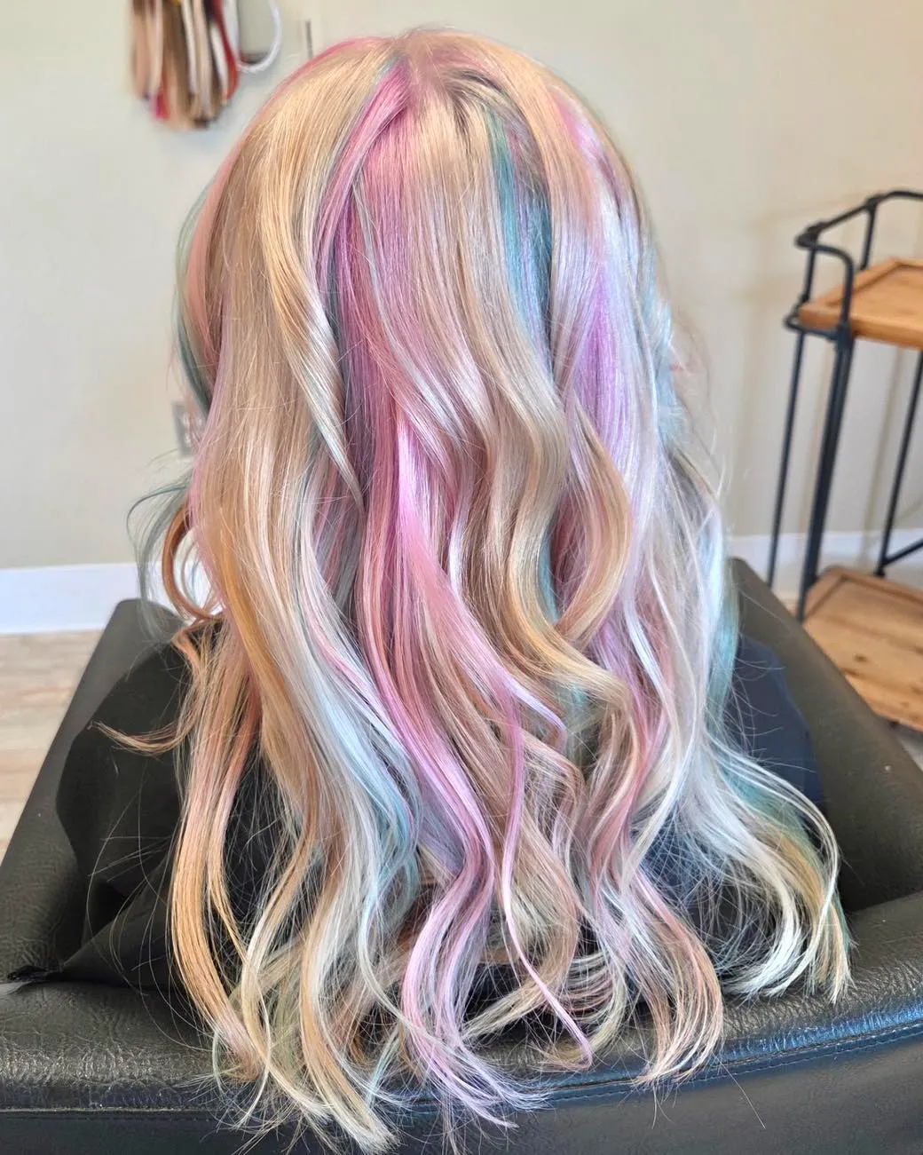 Pastel Highlights Hair