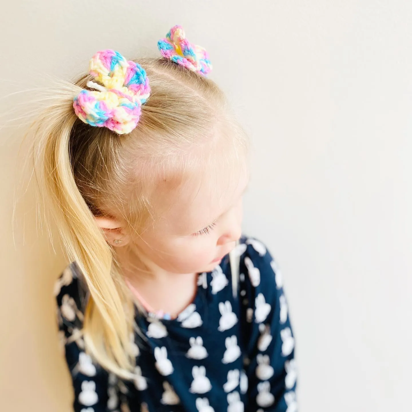 Rainbow Butterfly Clip