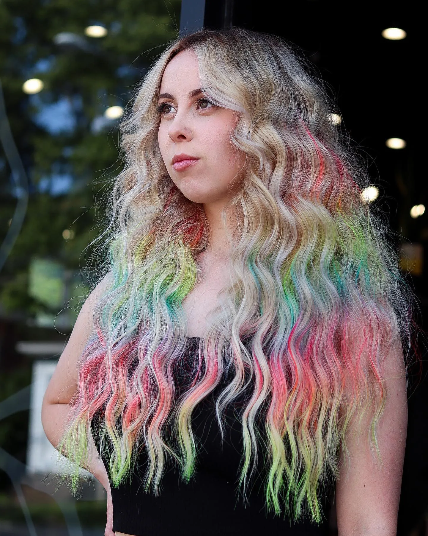 Rainbow Ends Hair