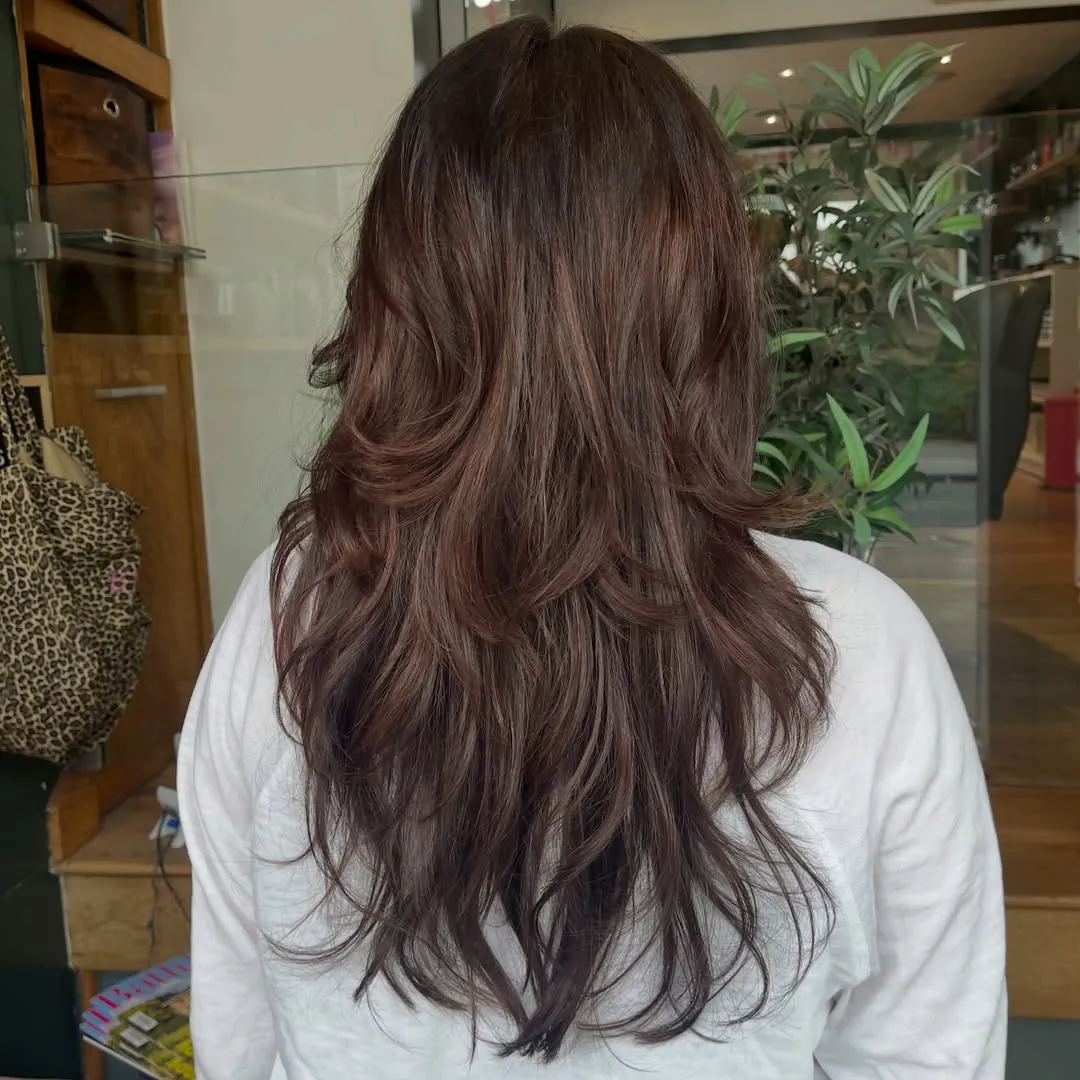 Shaggy Layered Cut for Long Hair