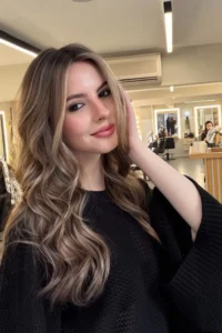 Sun-Kissed Golden Balayage