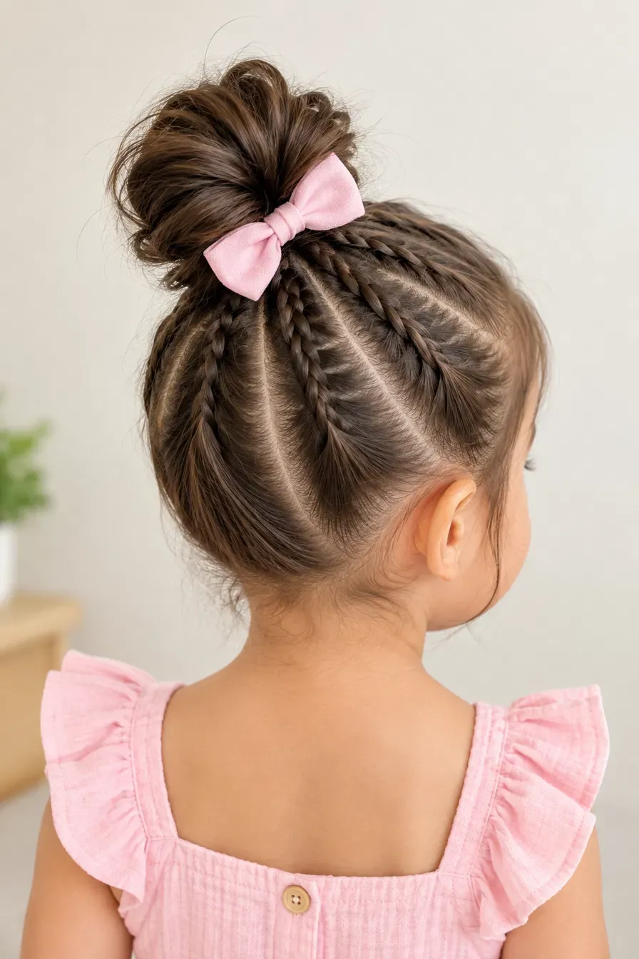 Sunburst Braid Bun