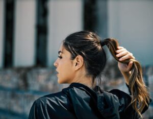 Ponytails and buns