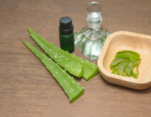 Aloe Vera and Essential Oils