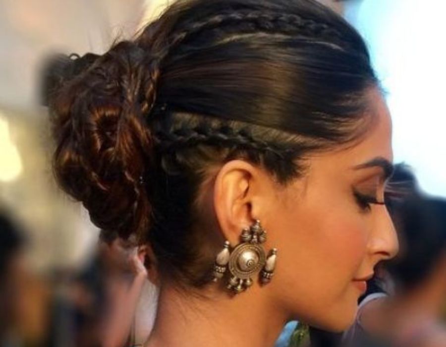  hairstyle for navratri