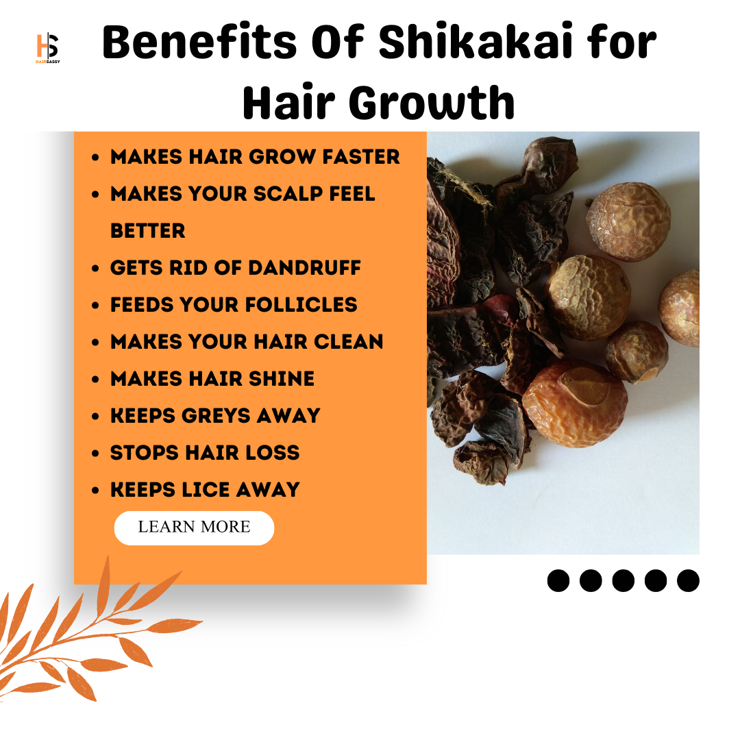 Benefits of shikakai for hair growth