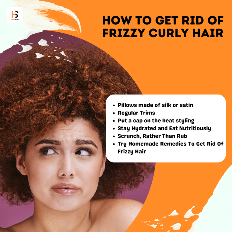 how to get rid of frizzy curly hair overnight