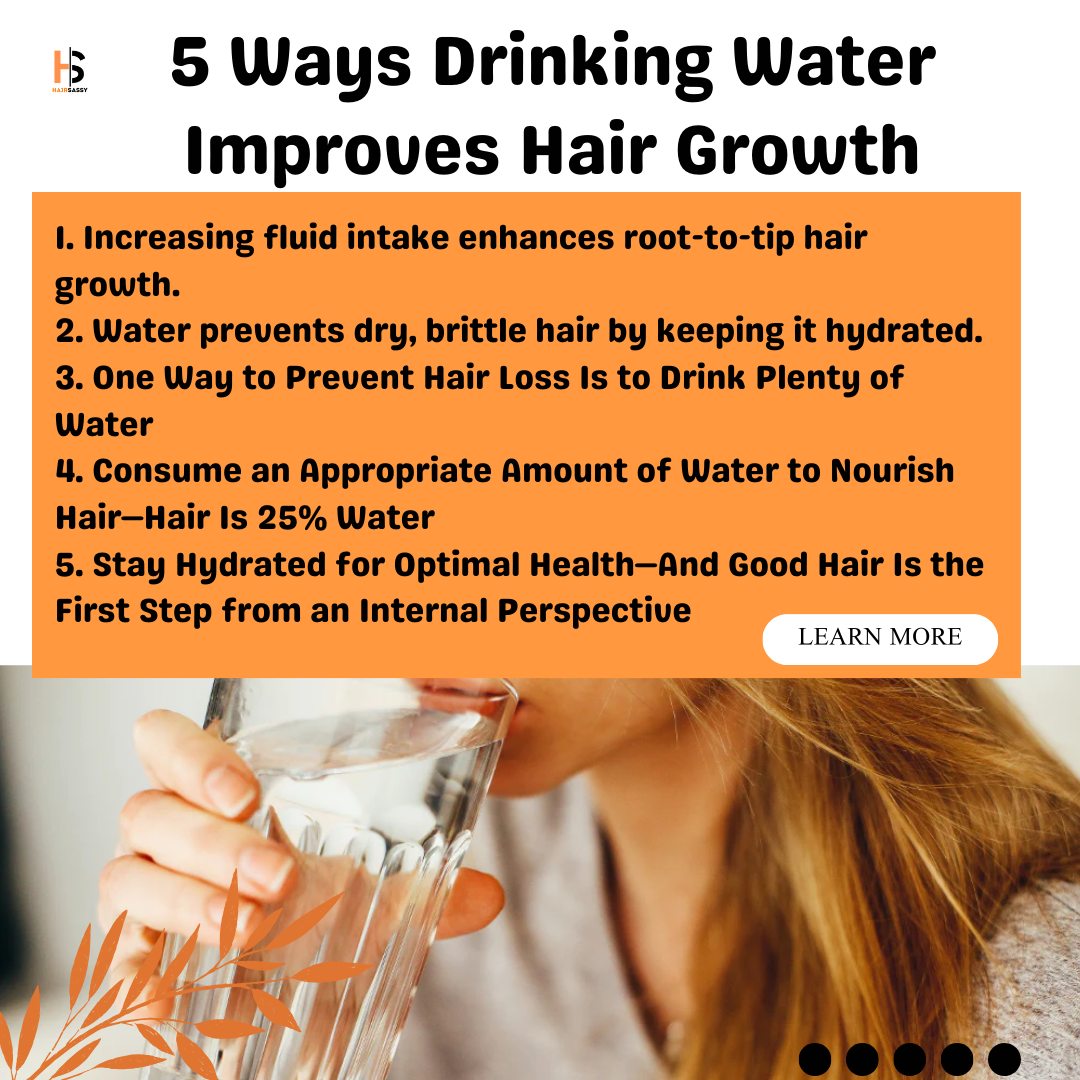 Does Drinking Water Help Hair Growth