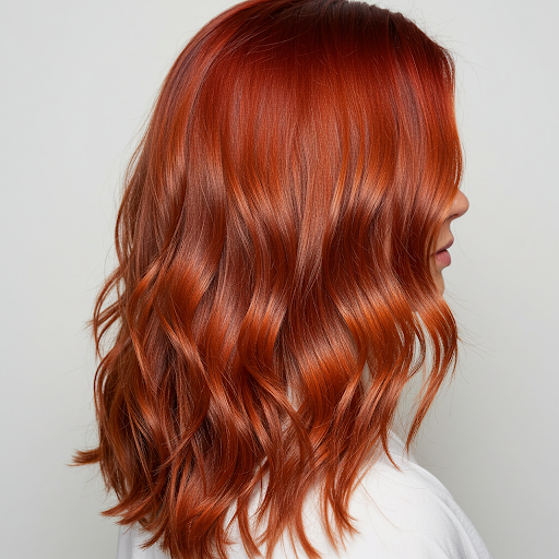 Auburn Red Hair Color