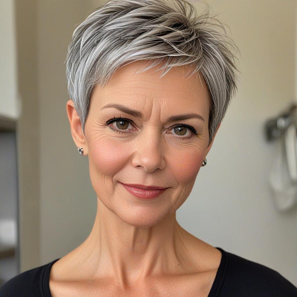  Low Maintenance Haircuts For Women Over 50