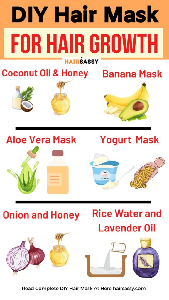 DIY hair mask for hair growth