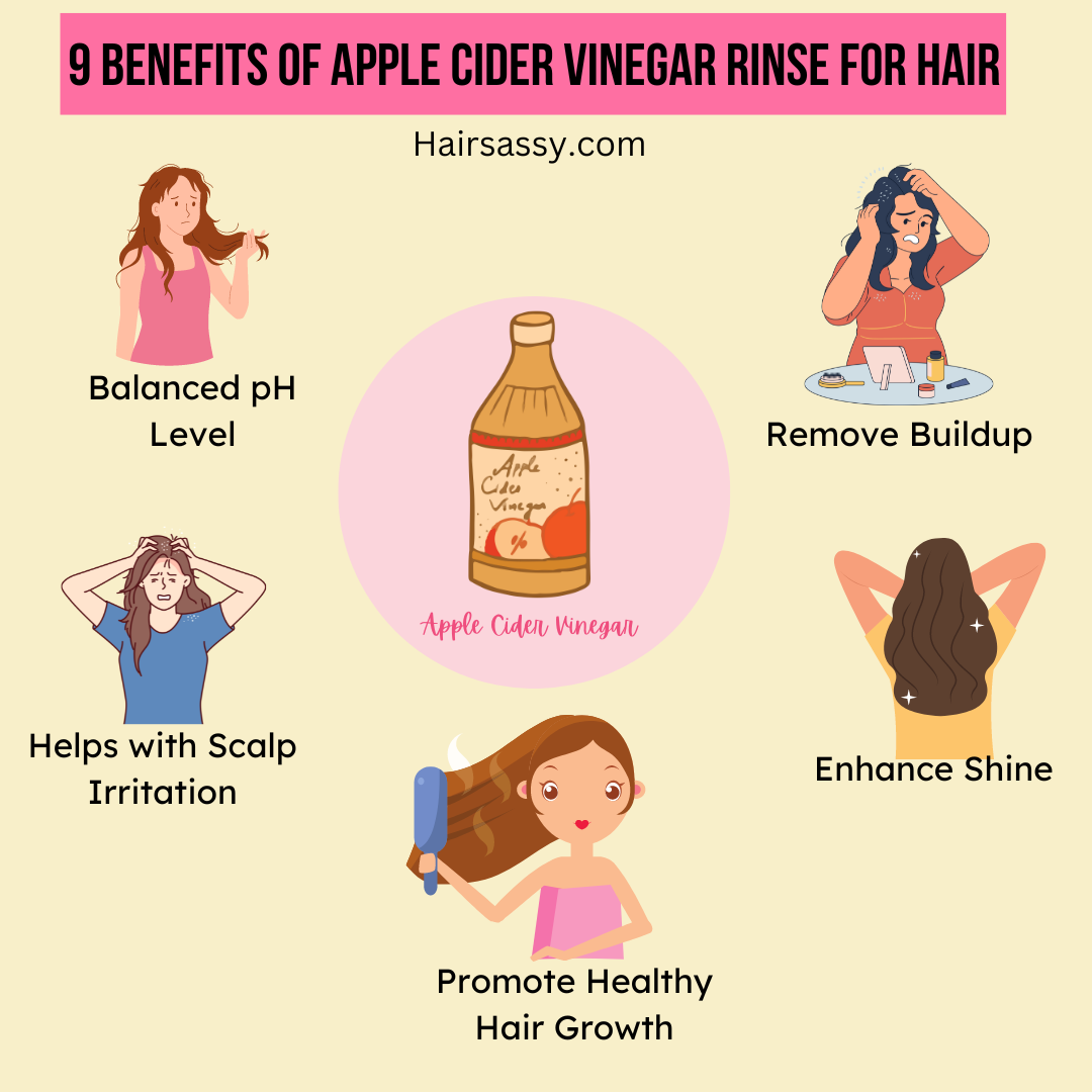 Apple Cider Vinegar Rinse For Hair