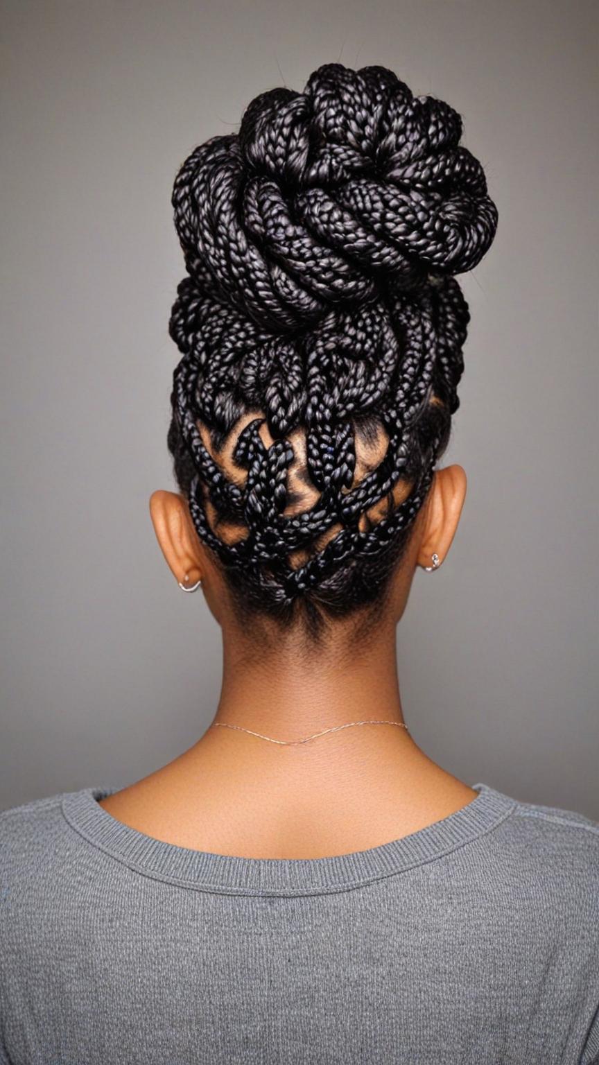 Twists Bun Kinky