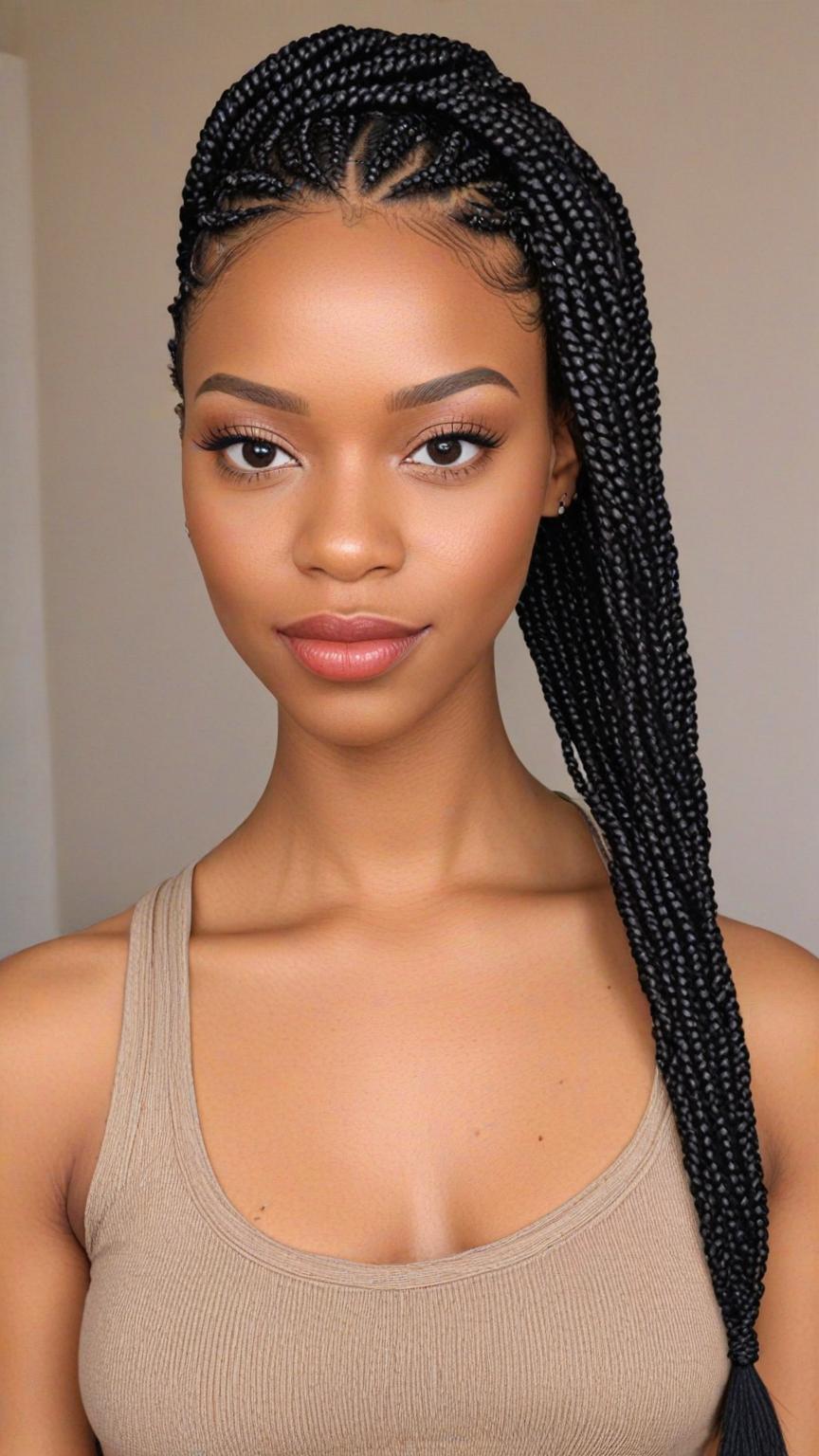 Kinky Twist Braids Styles: Classic Twists