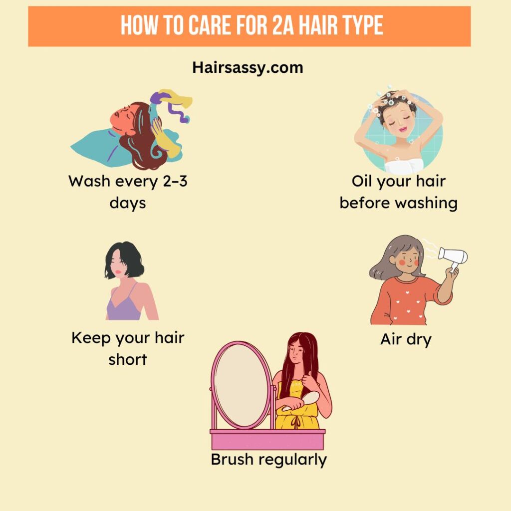 How to Care for 2A Hair Full Guide to Wavy Hair Management