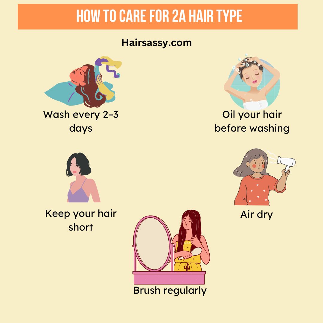 How to Care for 2A Hair Type