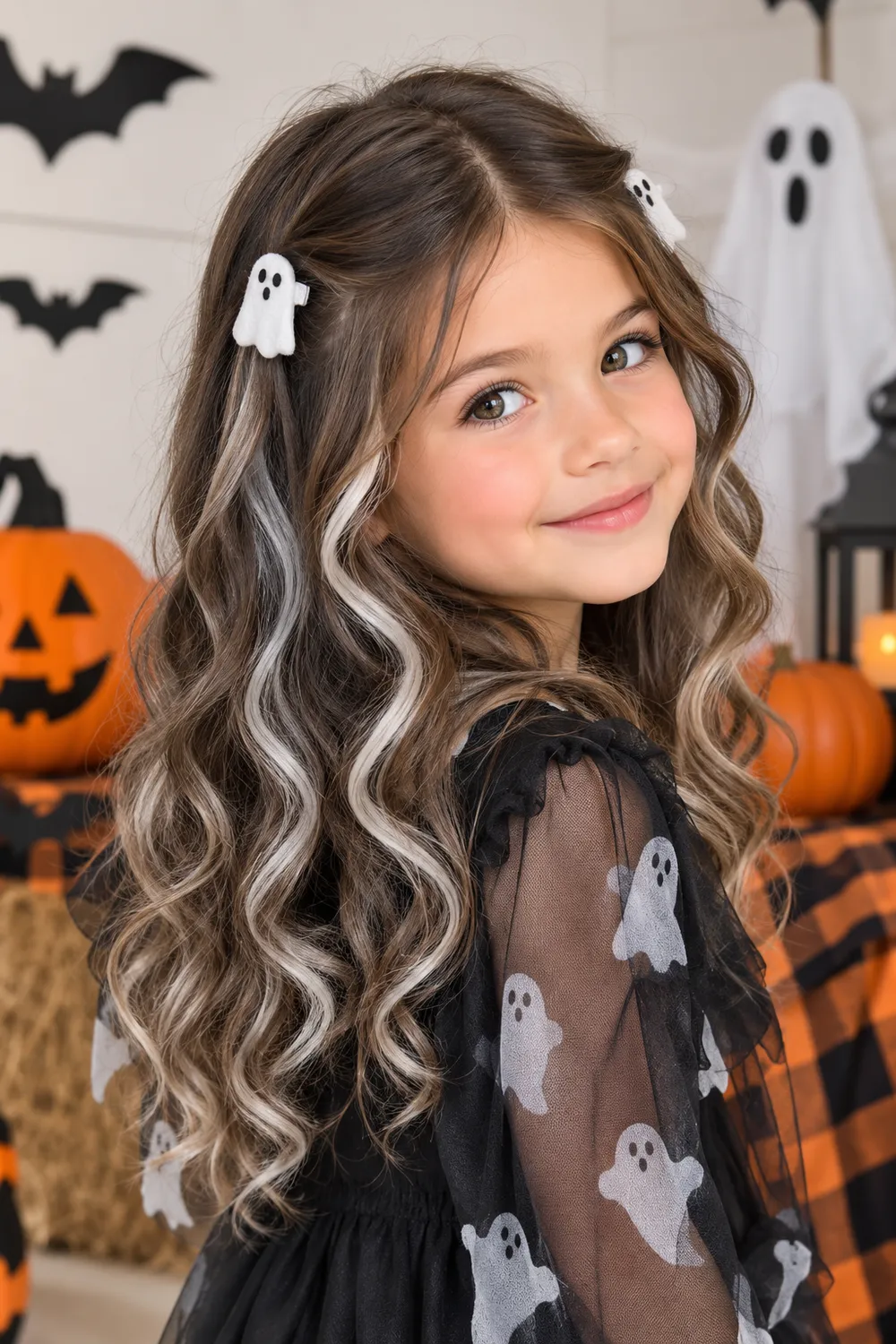 Loose Waves With White Streaks and Ghost Clips